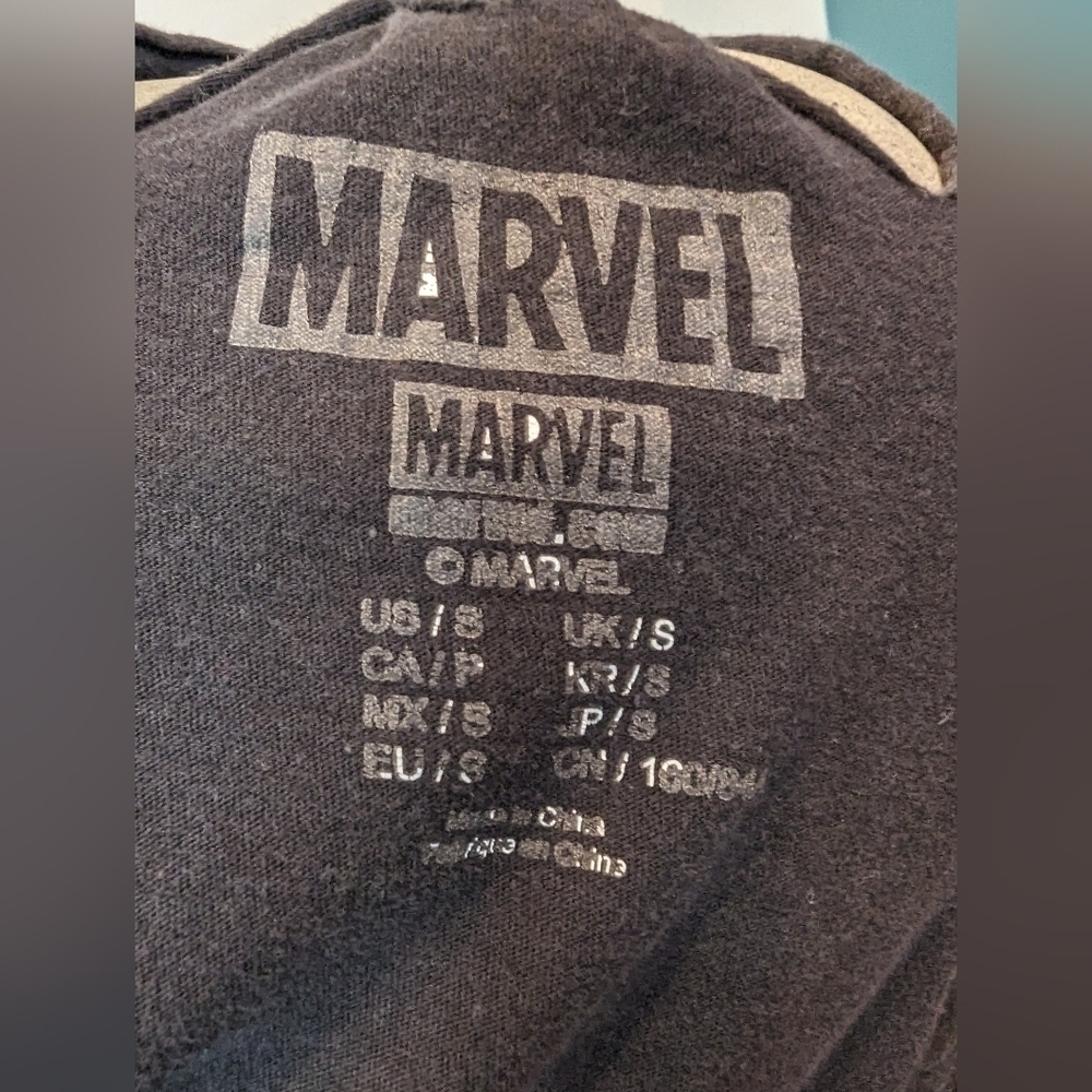 Marvel Women's Spiderman Tank braided back black Rare Unique Women's Top size S - Picture 9 of 9